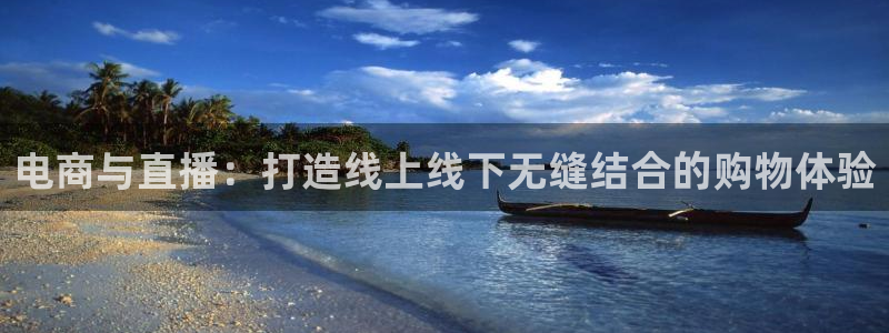 蓝鲸直播男：电商与直播：打造线上线下无缝结合的购物体验